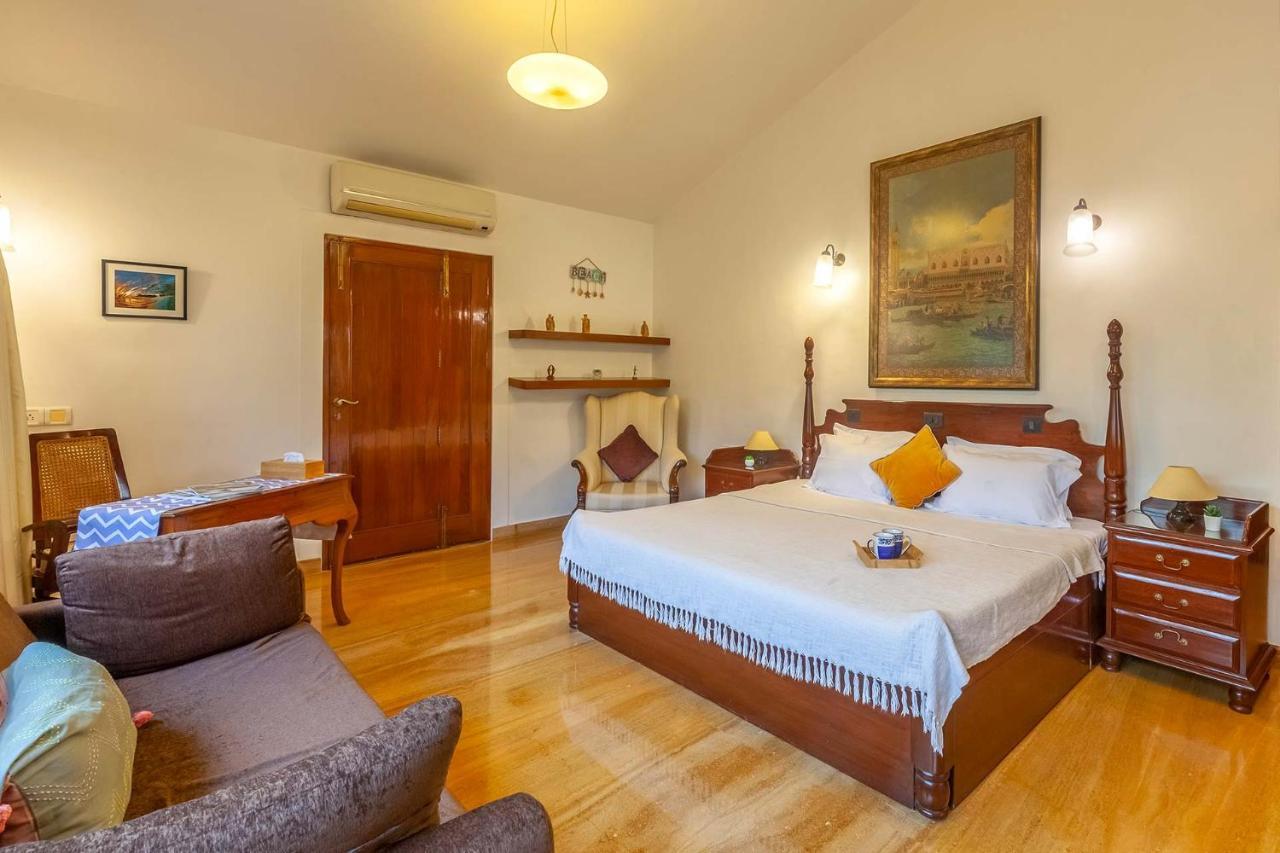Stayvista'S Casa Palmera - Pet-Friendly Villa With Pool, Garden With Gazebo, And Indoor & Outdoor Games Alībāg Exterior foto